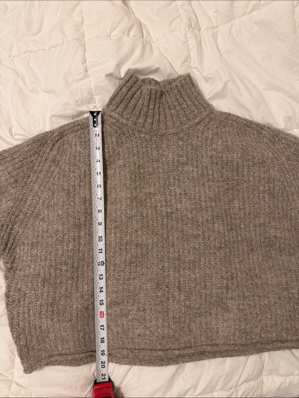 Anthropologie Pilcro Mock-Neck Chunky Jumper - Picture 6 of 6